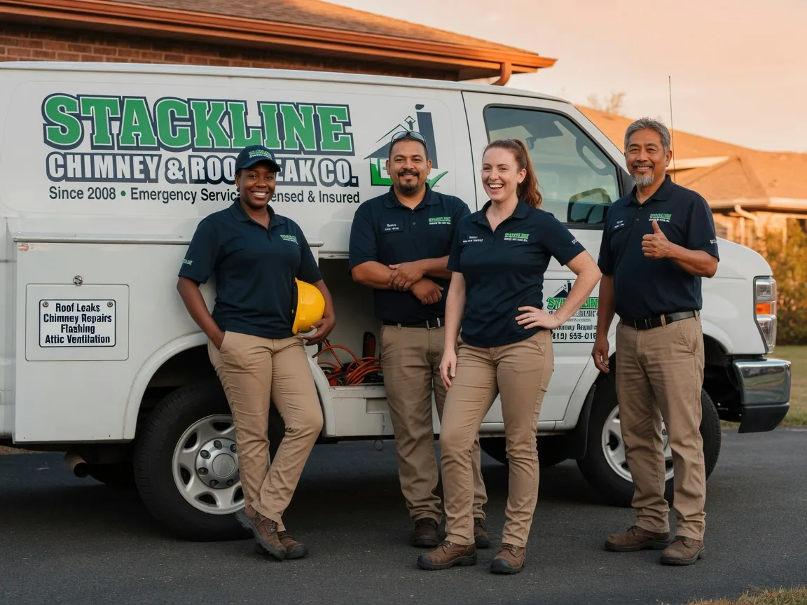 Chimney flashing repair company in Randlett, UT